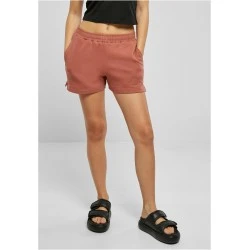 Дамски къси панталони в цвят праскова Urban Classics Terry Shorts