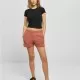 Дамски къси панталони в цвят праскова Urban Classics Terry Shorts, Къси панталони - Hoodstyle.bg