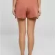 Дамски къси панталони в цвят праскова Urban Classics Terry Shorts, Къси панталони - Hoodstyle.bg