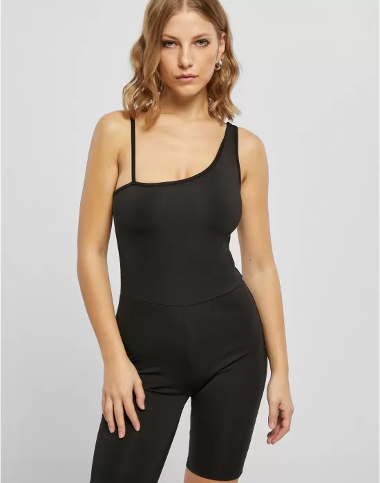 Дамски спортен гащеризон в черен цвят Urban Classics Jumpsuit, Жени - Hoodstyle.bg