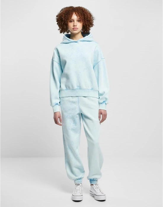 Суичър Ladies Oversized Towel Washed Hoody balticblue XXL