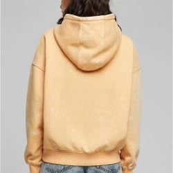 Суичър Ladies Oversized Towel Washed Hoody paleorange XXL