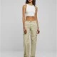 Дамски Дънки с Висока ТалияLadies High Waist Straight Denim Cargo Pants offwhite raw 29