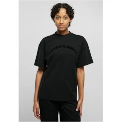 Дамска тениска в черен цвят Urban Classics Flock Тее