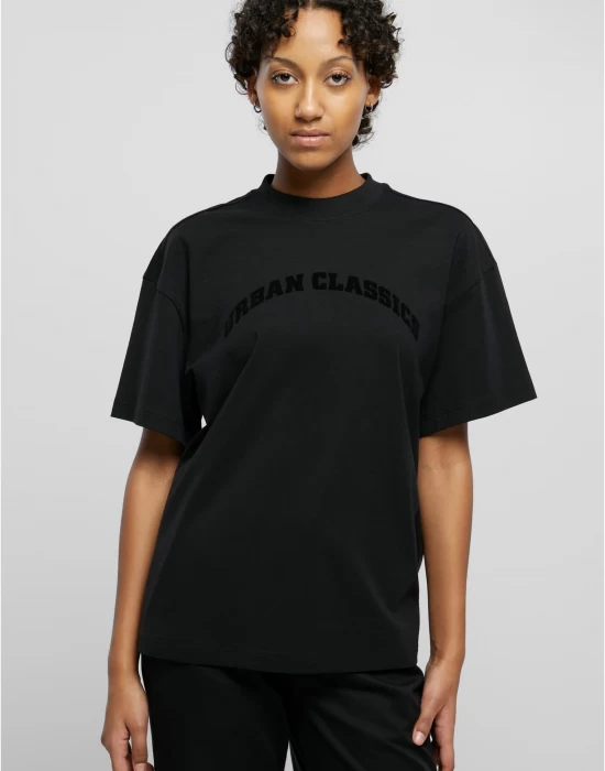 Дамска тениска в черен цвят Urban Classics Flock Тее, Тениски - Hoodstyle.bg
