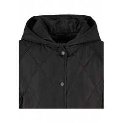 Женско яке в черен цвят Urban Classics Diamond Quilted