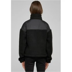 Дамско пухено яке Urban Classics Ladies Sherpa Mix