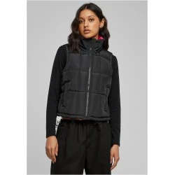 Дамска двулицева грейка в цвят черно/розово Reversible Puffer Vest