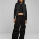 Дамска двулицева грейка в цвят черно/виолетово Urban Classics, Жилетки - Hoodstyle.bg