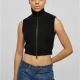 Дамска къса плетена жилетка в черен цвят Urban Classics, Жилетки - Hoodstyle.bg
