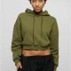 Суичър Ladies Cropped Heavy Hoody summerolive XXL