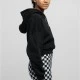 Суичър Ladies Cropped Heavy Hoody black XXL