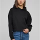 Дамски суичър в черен цвят Urban Classics Ladies Cropped, Суичъри - Hoodstyle.bg