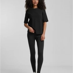 2 Броя Изчистени Дамски ТенискиLadies Classy Tee 2-Pack black+black XXL