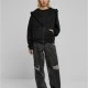 Суичър Ladies Boxy Zip Hoody black XXL