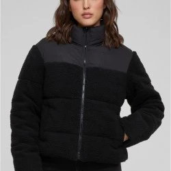 Дамско зимно яке в черно Urban Classics Puffer Jacket