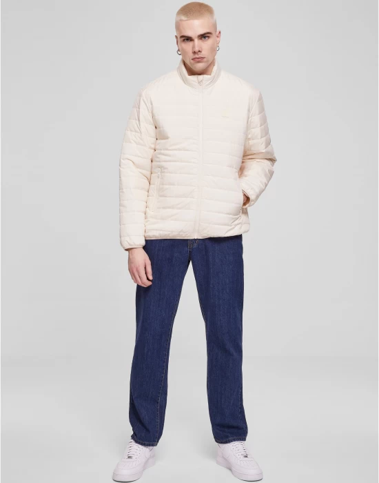 Мъжко преходно яке в бял цвят Urban Classics Light Bubble, Пролет / Есен - Hoodstyle.bg