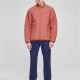 Мъжко преходно яке в цвят корал Urban Classics Light Bubble, Пролет / Есен - Hoodstyle.bg