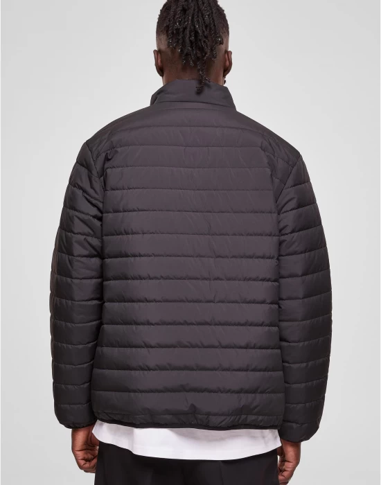 Мъжко преходно яке в черен цвят Light Bubble Urban Classics, Пролет / Есен - Hoodstyle.bg