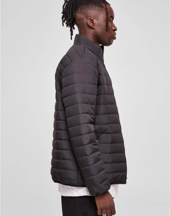 Мъжко преходно яке в черен цвят Light Bubble Urban Classics, Пролет / Есен - Hoodstyle.bg
