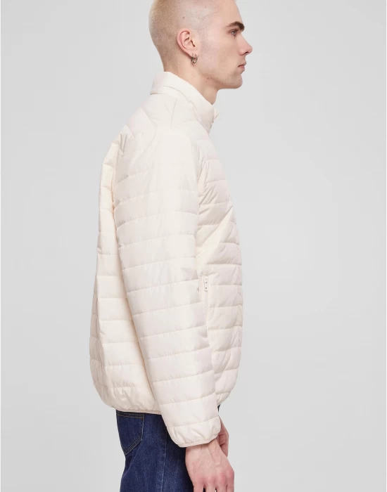 Мъжко преходно яке в бял цвят Urban Classics Light Bubble, Пролет / Есен - Hoodstyle.bg