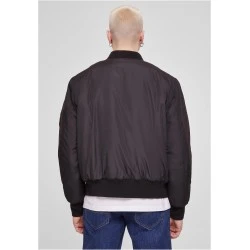 Мъжко яке тип бомбър в черен цвят Urban Classics Recyclet Basic