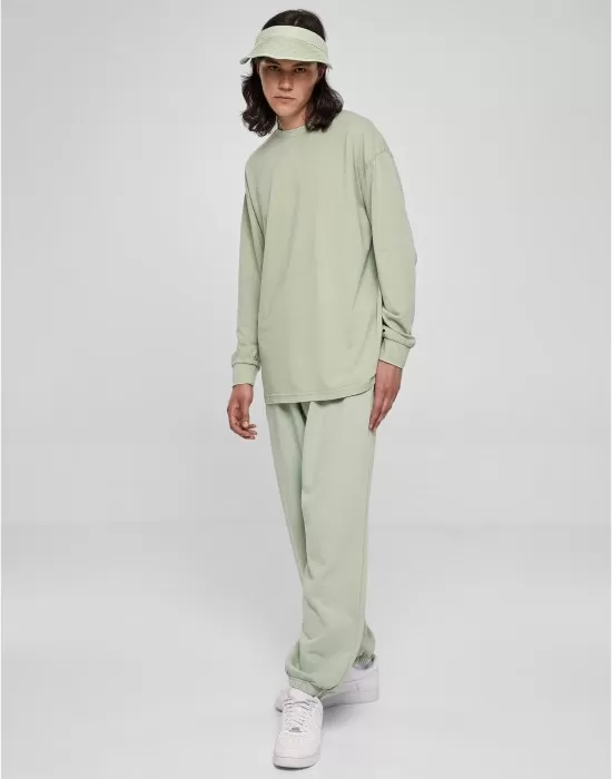 Мъжка блуза в цвят мента Urban Classics Longsleeve, Блузи - Hoodstyle.bg
