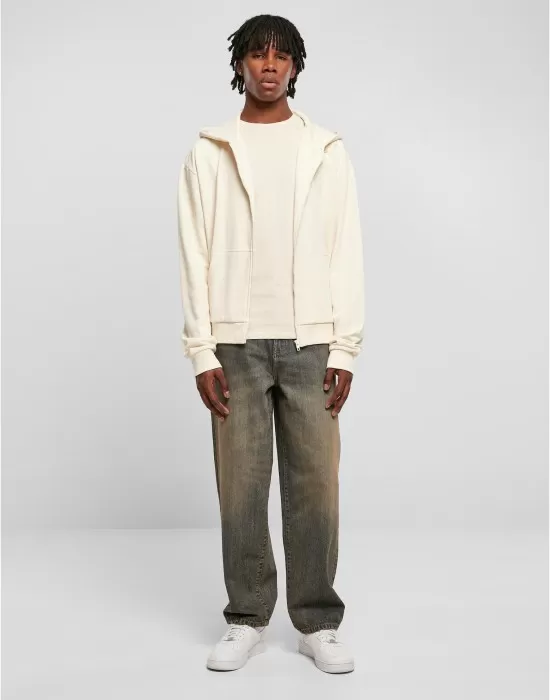 Мъжки суичър с качулка в цвят екрю Urban Classics Ultra Hoody, Суичъри - Hoodstyle.bg