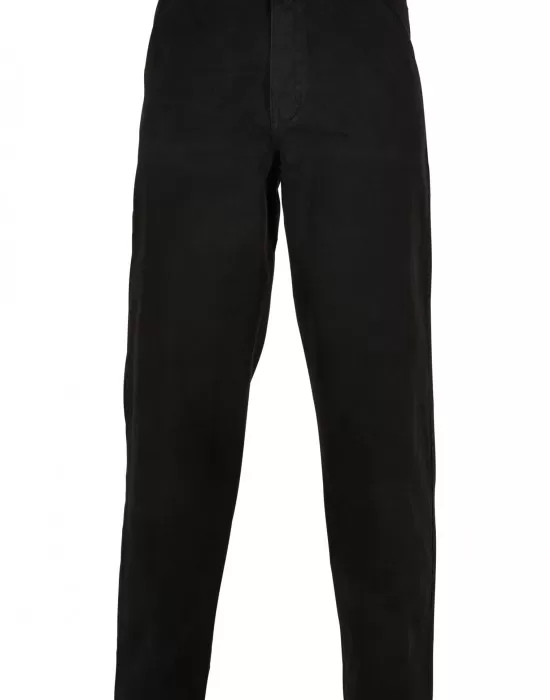 Мъжки панталони в черен цвят Urban Classics Canvas, Панталони - Hoodstyle.bg