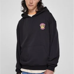 Мъжки суичър с качулка в черен цвят Urban Classics Peace Hoody