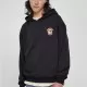 Мъжки суичър с качулка в черен цвят Urban Classics Peace Hoody, Суичъри - Hoodstyle.bg