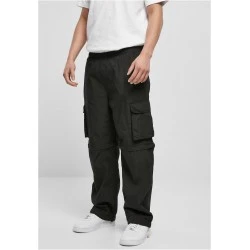 Мъжки карго панталони в черен цвят Urban Classics Zip Away Pants