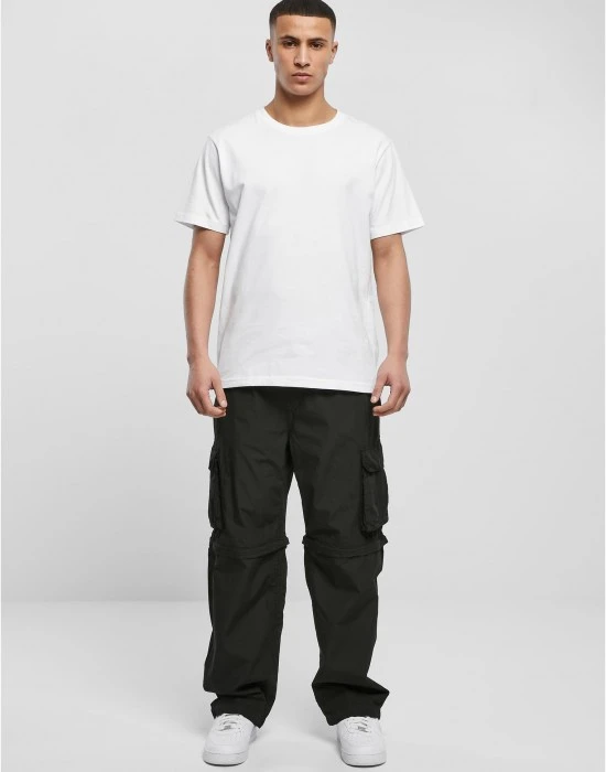 Мъжки карго панталони в черен цвят Urban Classics Zip Away Pants, Панталони - Hoodstyle.bg