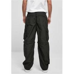 Мъжки карго панталони в черен цвят Urban Classics Zip Away Pants