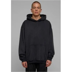 Мъжки суичър в черно Urban Classics Acid Washed Hoody