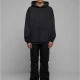 Мъжки суичър в черно Urban Classics Acid Washed Hoody, Суичъри - Hoodstyle.bg