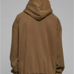 Мъжки суичър в кафяво Urban Classics Acid Washed Hoody