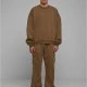 Мъжка блуза в кафяво Urban Classics Acid Washed Crew, Блузи - Hoodstyle.bg