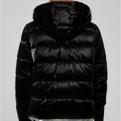 Мъжко яке в черен цвят Urban Classics Shark Skin Puffer