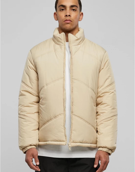 Мъжко яке в бежов цвят Urban Classics Arrow Puffer, Зимни якета - Hoodstyle.bg