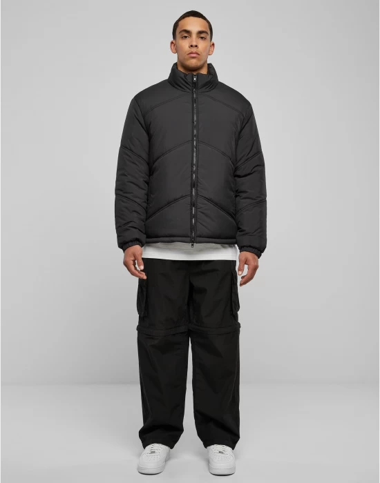 Мъжко яке в черен цвят Urban Classics Arrow Puffer, Зимни якета - Hoodstyle.bg