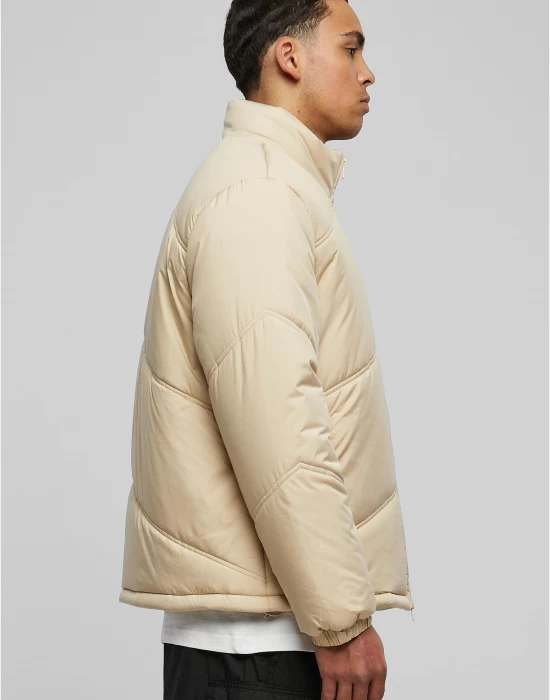 Мъжко яке в бежов цвят Urban Classics Arrow Puffer, Зимни якета - Hoodstyle.bg