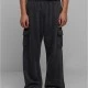 Мъжко долнище в черно Urban Classics Acid Washed, Долнища - Hoodstyle.bg