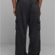 Мъжко долнище в черно Urban Classics Acid Washed, Долнища - Hoodstyle.bg