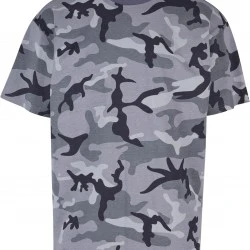 Мъжка камуфлажна тениска Oversized dark camo