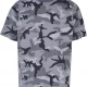 Мъжка камуфлажна тениска Oversized dark camo, Тениски - Hoodstyle.bg