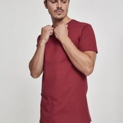 Мъжка тениска Urban Classics Shaped burgundy