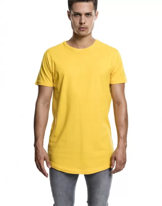 Мъжка тениска Urban Classics Shaped chrome yellow, Тениски - Hoodstyle.bg