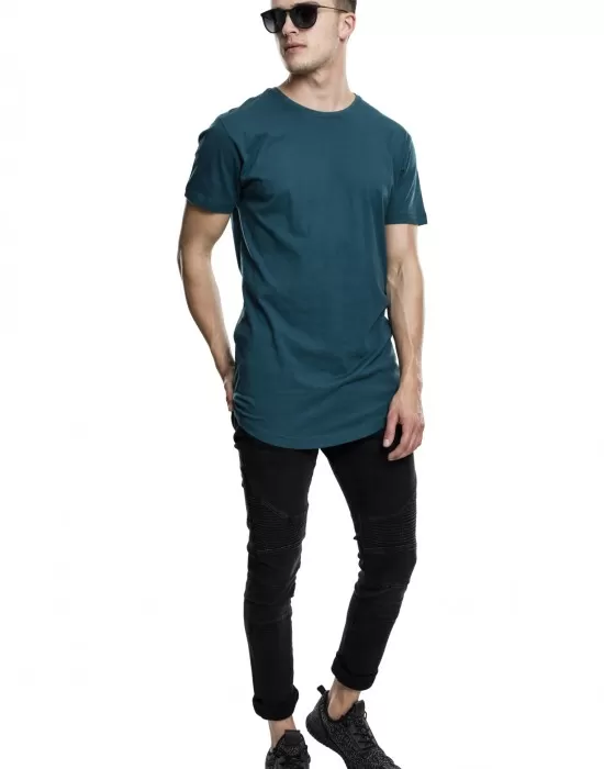 Мъжка тениска Urban Classics Shaped teal, Тениски - Hoodstyle.bg