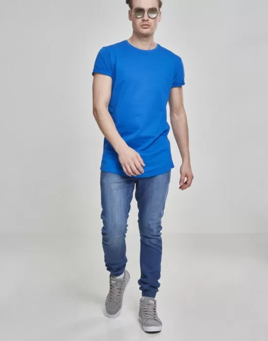 Мъжка тениска Urban Classics Shaped brightblue, Тениски - Hoodstyle.bg